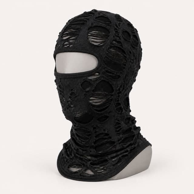 Rift Distressed Knit Balaclava